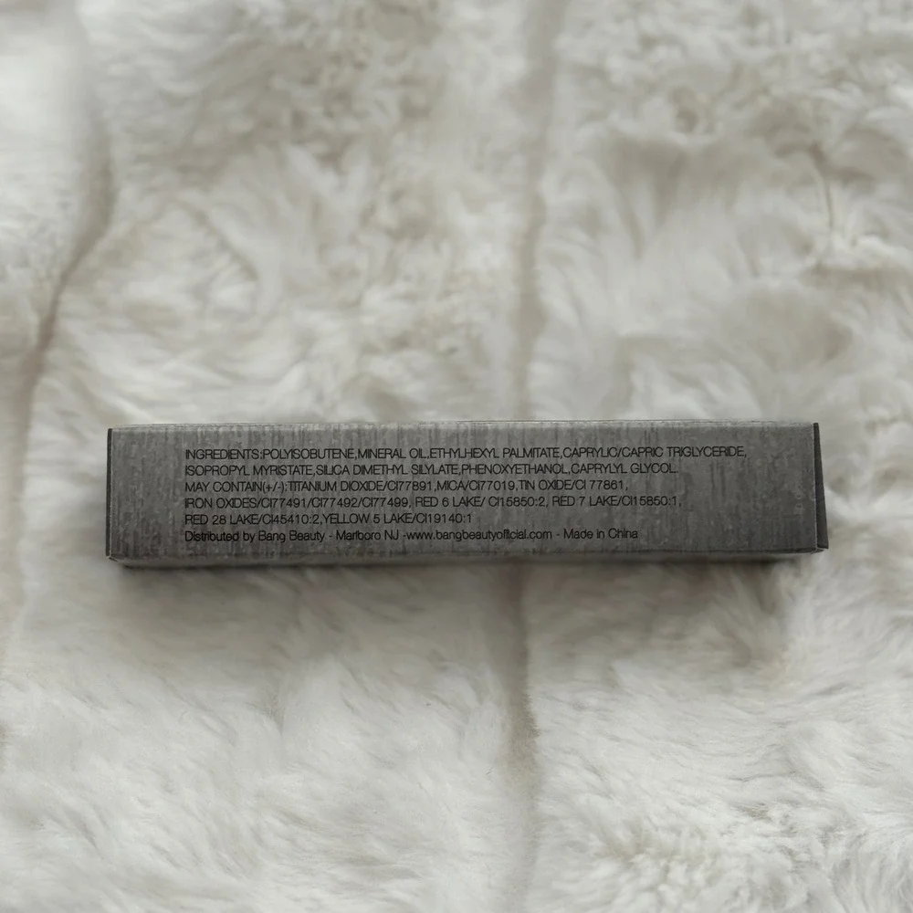 New Bang Beauty Lip Gloss Spice Nude Pink Neutral Full Size‎ 0.1oz High Shine